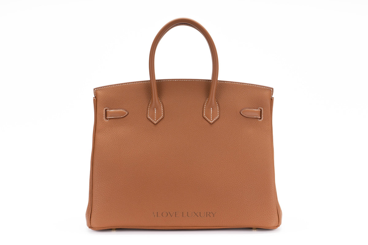 Hermès Birkin 35 Gold/Gold Togo Gold Hardware - view 3