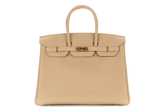 Hermès Birkin 35 Trench Togo Gold Hardware - view 1
