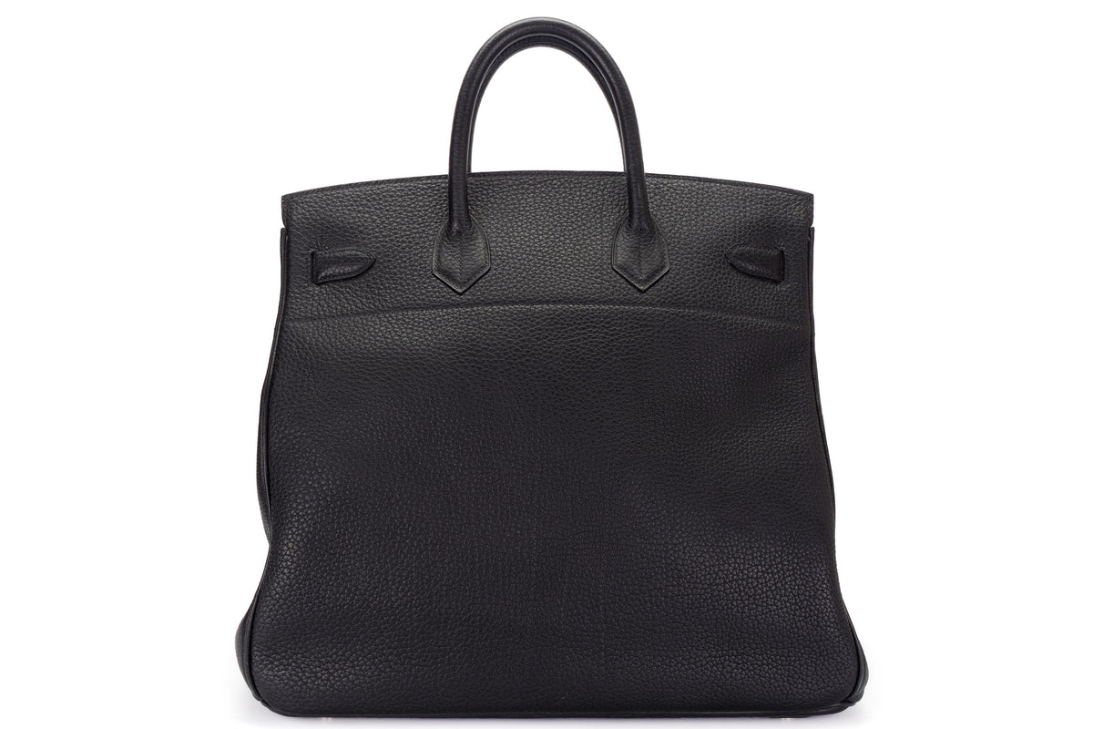 Hermès HAC Noir Clemence - view 3