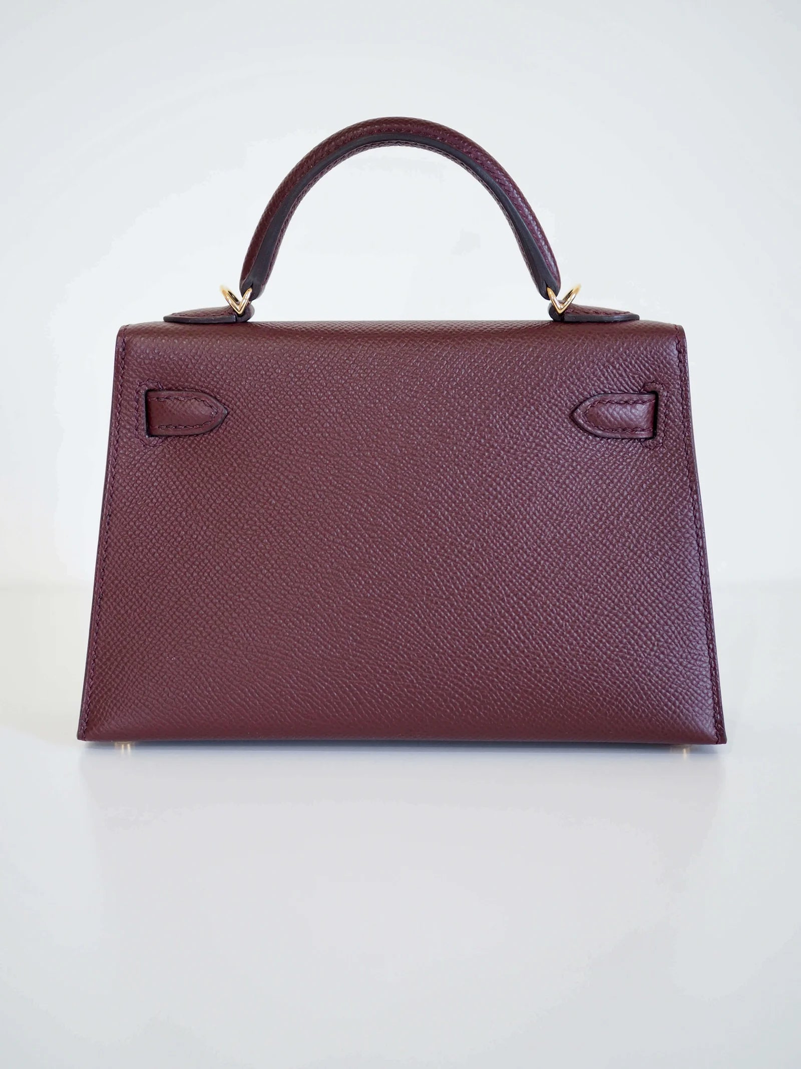 Hermès Kelly 20 – Rouge H Epsom Leather with Rose Gold Hardware - Zeuskicks