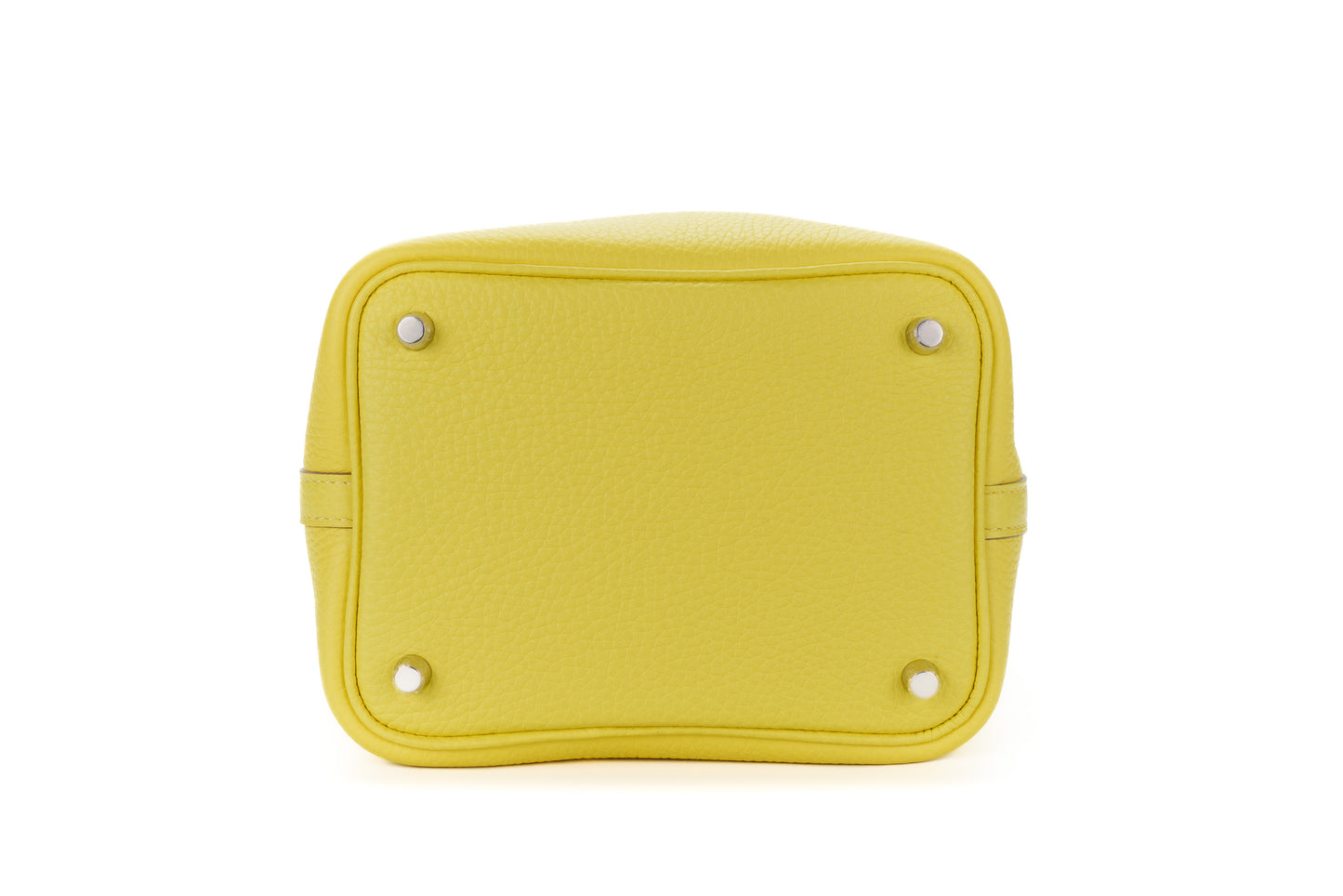 Hermès Picotin 18 Lime Clemence Leather Palladium Hardware