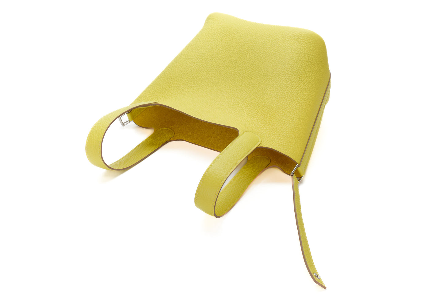 Hermès Picotin 18 Lime Clemence Leather Palladium Hardware