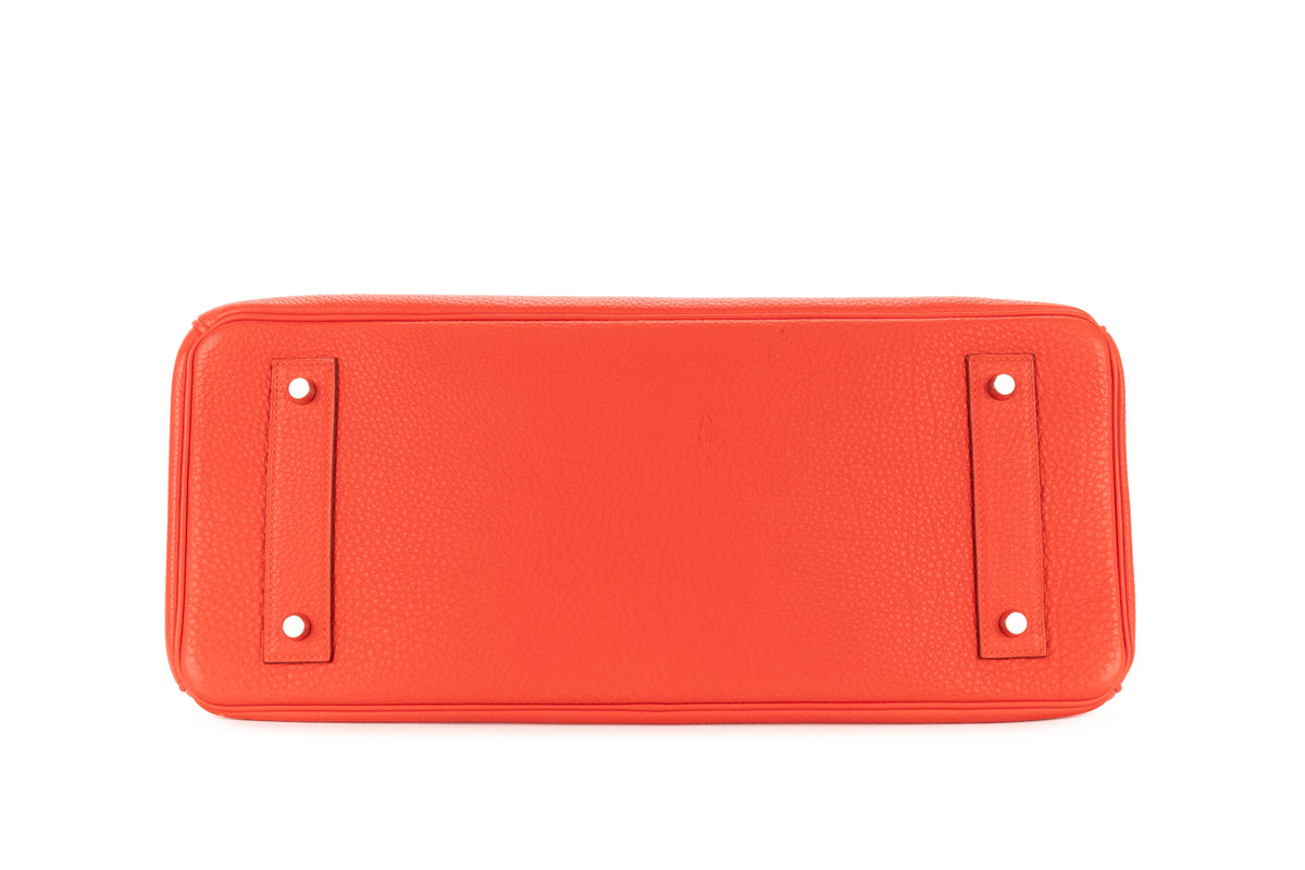 Hermès Shoulder Birkin 42 Rose Jaipur Togo Palladium Hardware - view 6