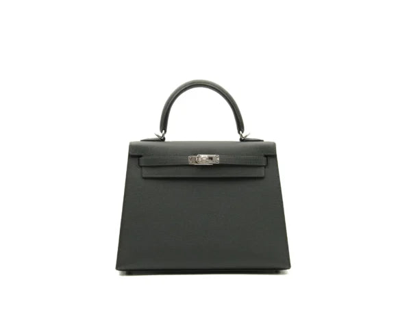 Hermès Kelly 25 Sellier – Vert Mangrove Epsom with Palladium Hardware - Zeuskicks