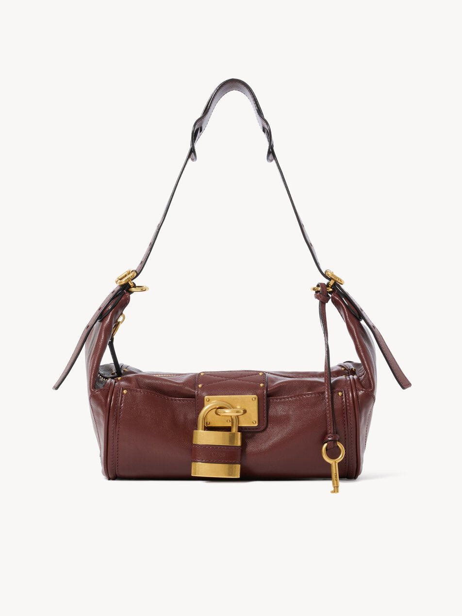 CHLOE Paddington crossbody bag in grained leather Crafty Brown by CHLOE