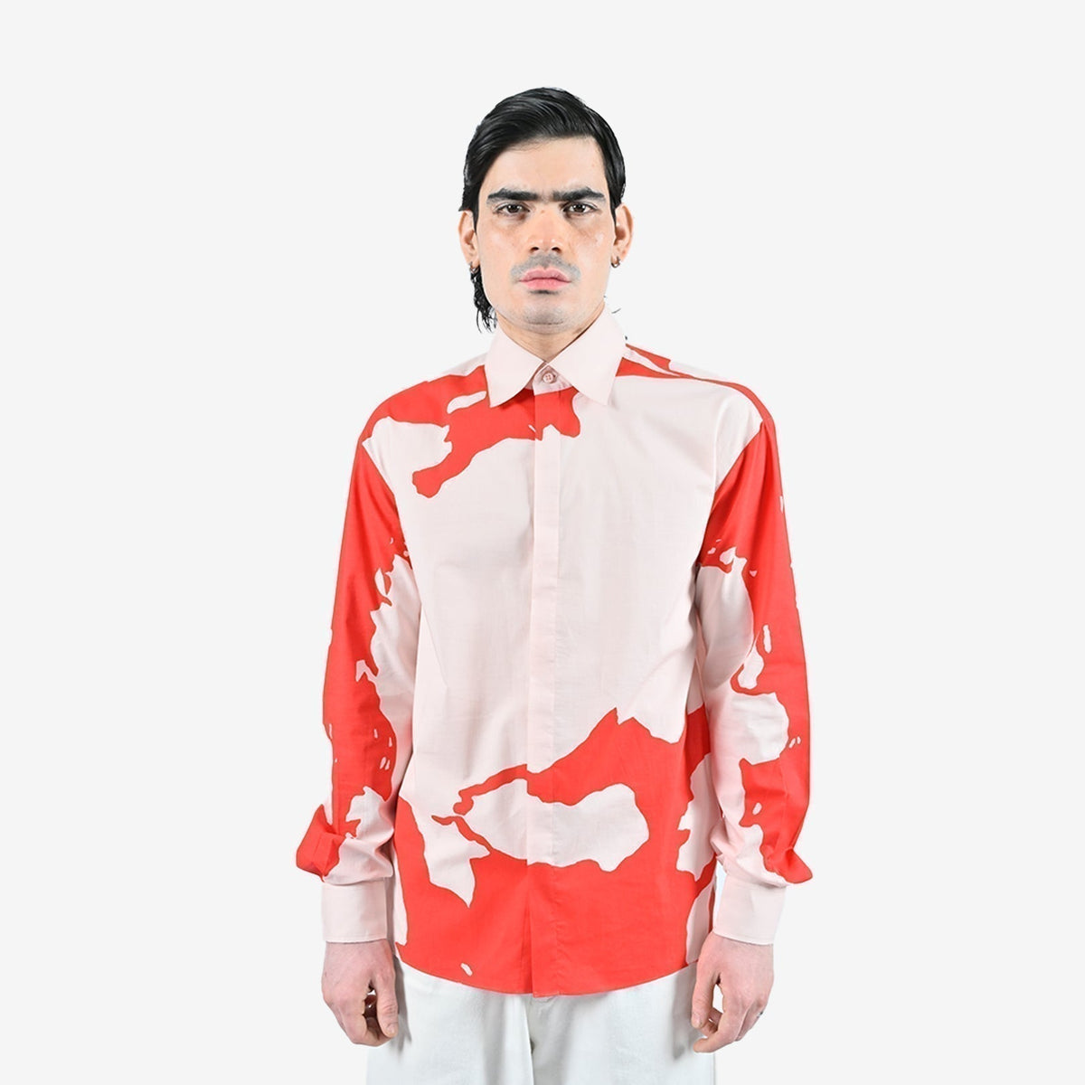 HUEMN flesh shirt - Red by HUEMN