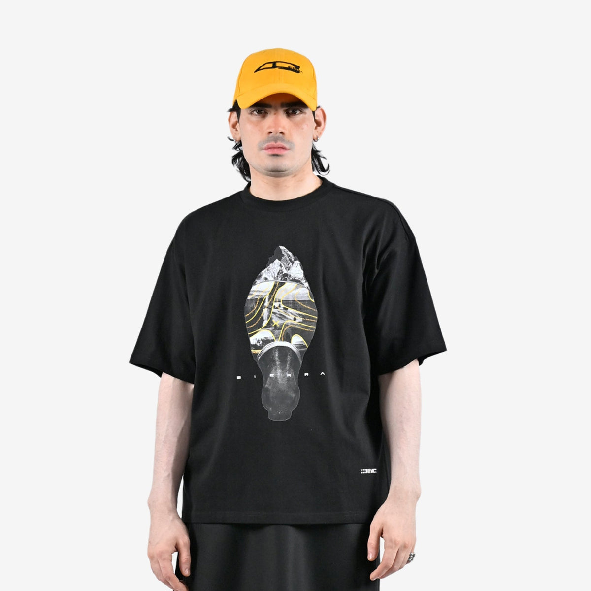 Tata Sierra x HUEMN horse-printed t-shirt by HUEMN