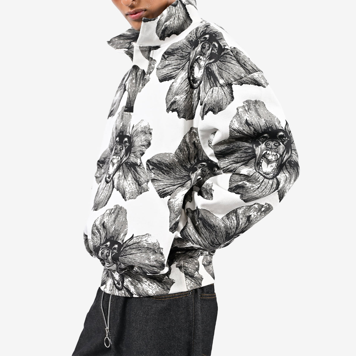 Canine sweatshirt - White by HUEMN