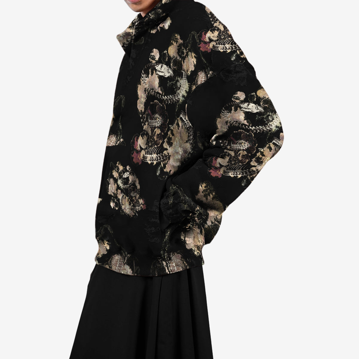 Foliage in the fall sweatshirt - Black by HUEMN