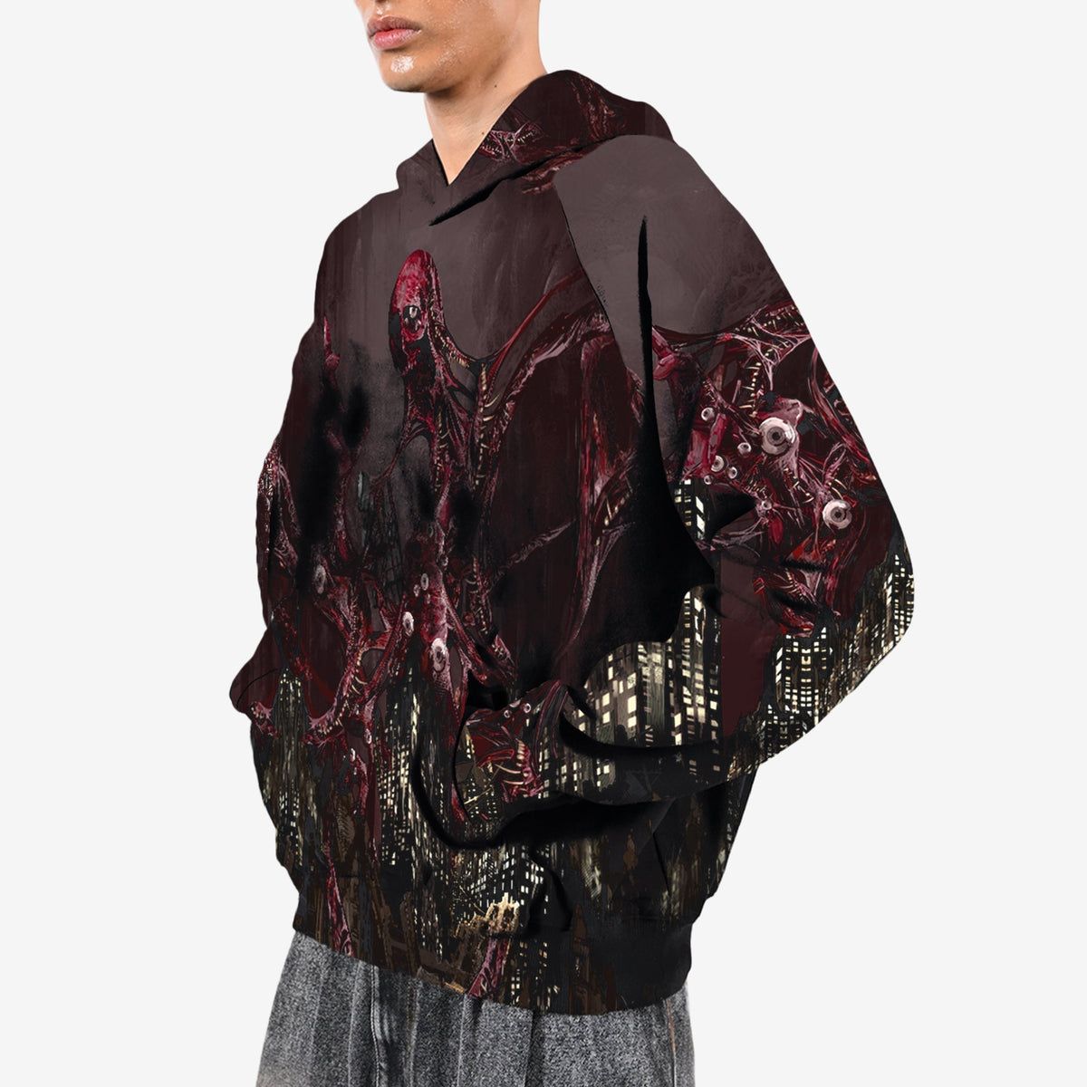 Monster Hoodie by HUEMN