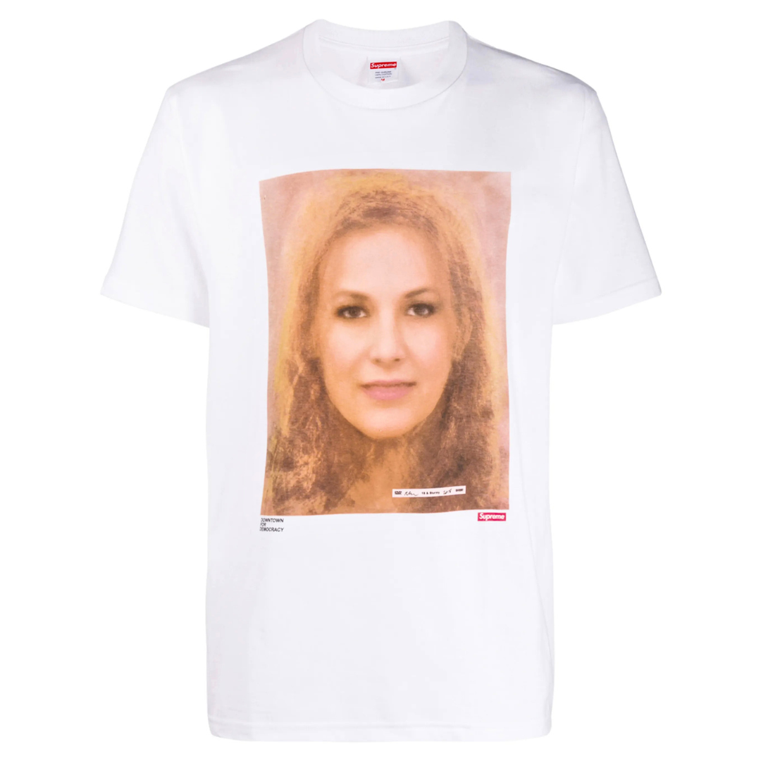 SUPREME 18 AND STORMY TEE WHITE by SUPREME