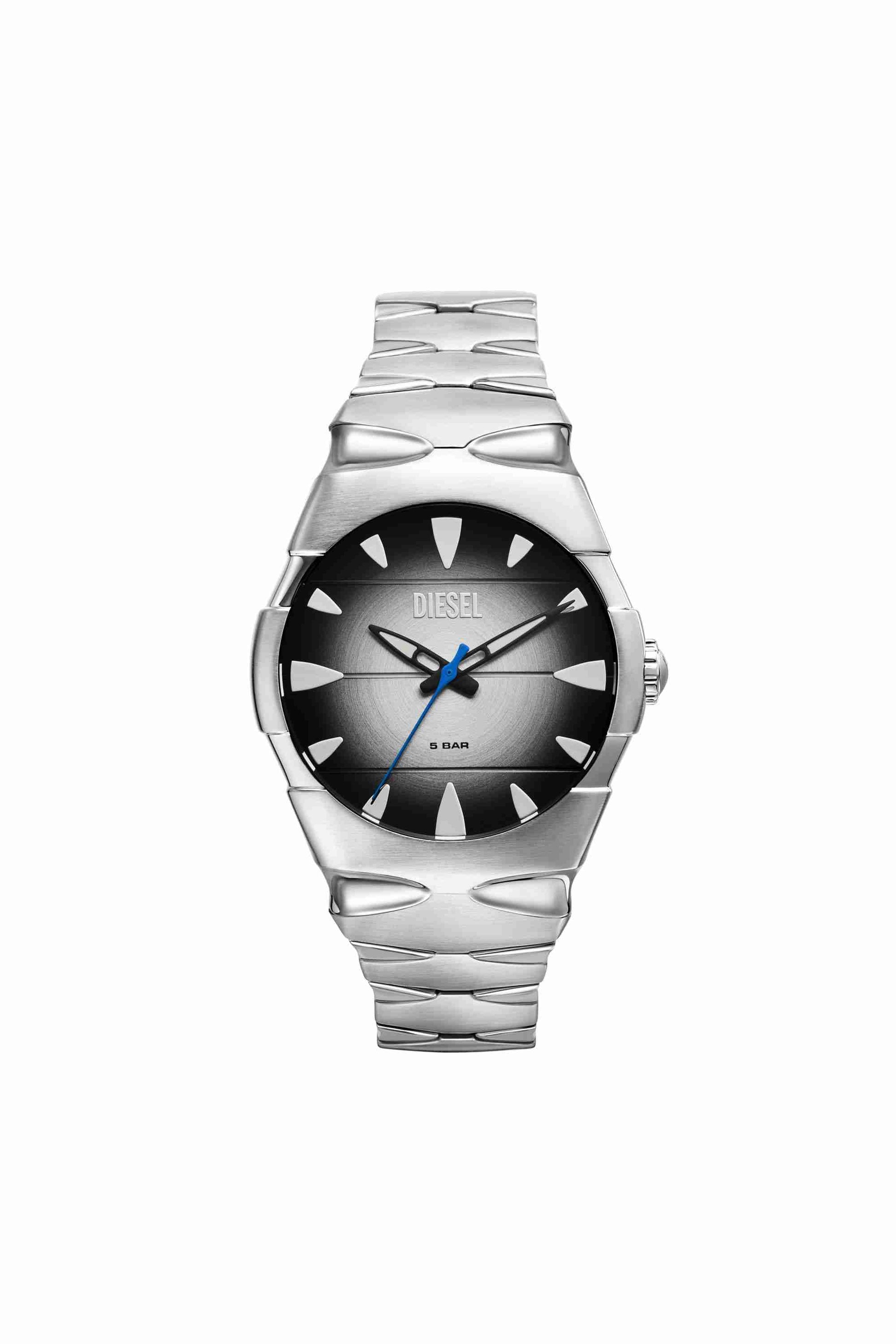 Silver DZ2224 - D-Sruptor Three-Hand Stainless Steel Watch