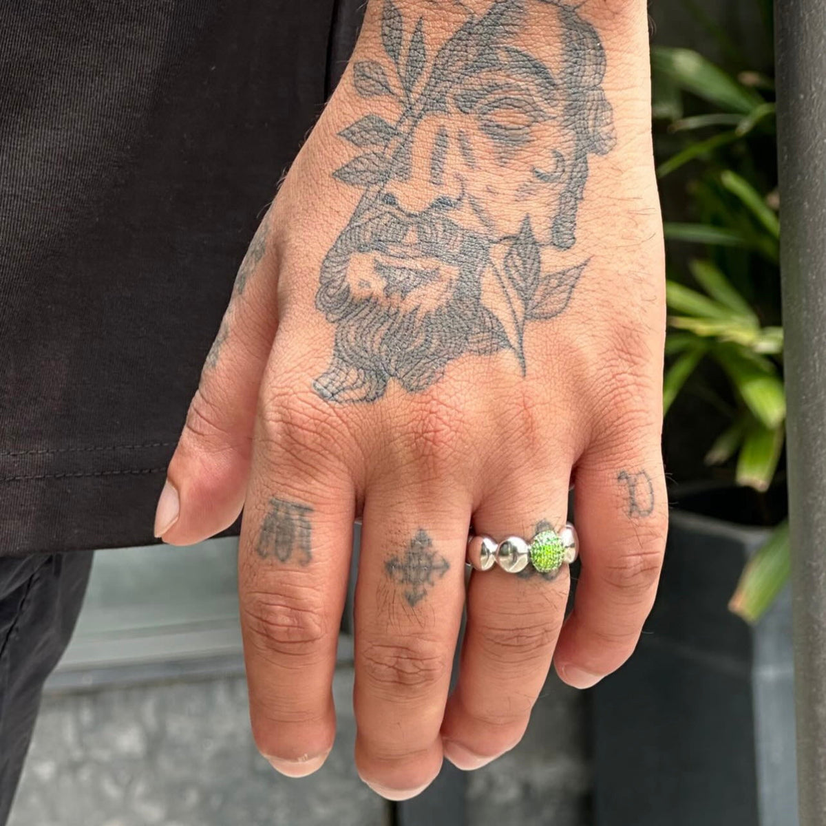 DOTTED PUFF RING by The Noble Sculptor