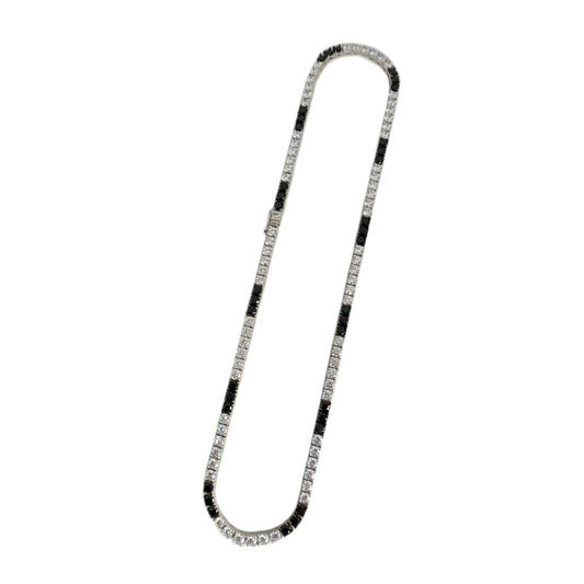RETRO TENNIS NECKLACE by The Noble Sculptor
