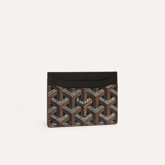Goyard Saint-Sulpice Card Wallet – Black - Zeuskicks