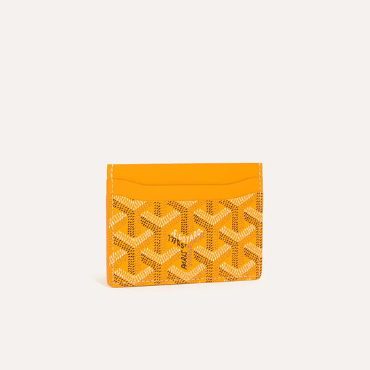 Goyard Saint-Sulpice Card Wallet – Yellow - Zeuskicks