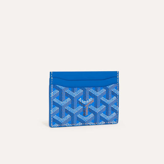 Goyard Saint-Sulpice Card Wallet – Blue - Zeuskicks