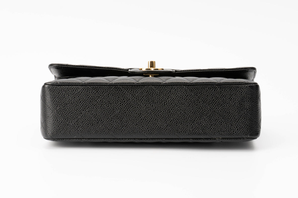 Chanel Medium Classic Flap Black Caviar - view 5
