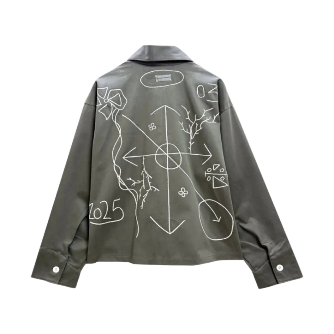 Compass Hand Embroidered Jacket [Unisex] by Beyond Extremes