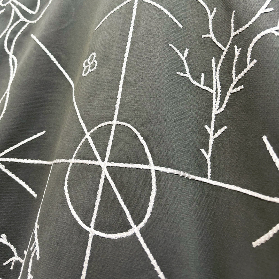 Compass Hand Embroidered Jacket [Unisex] by Beyond Extremes