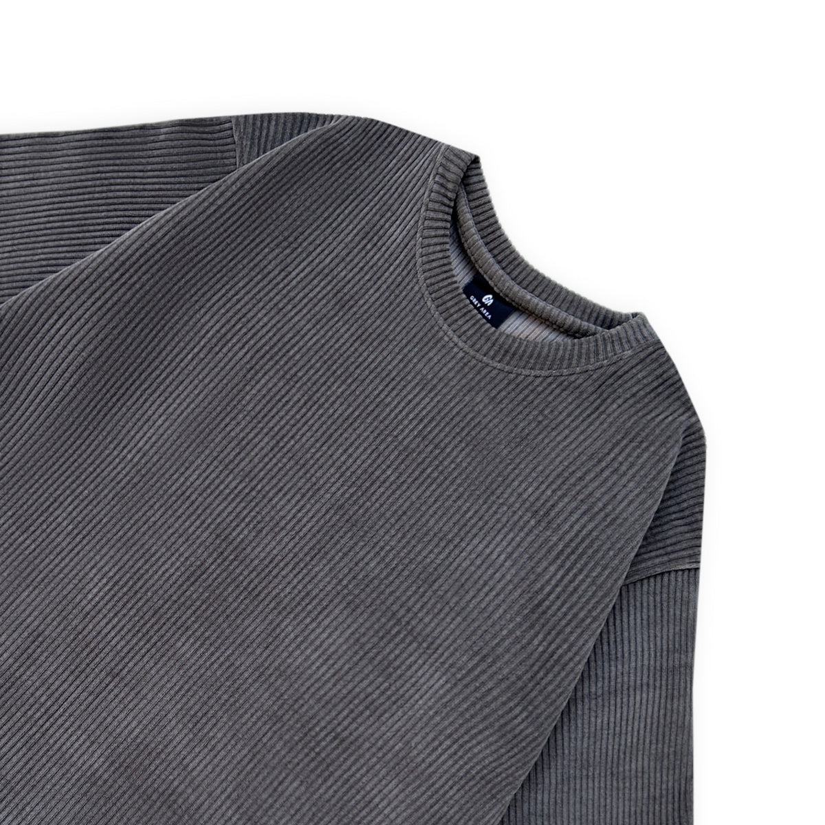CORDUROY D.GREY TSHIRT by GREY AREA