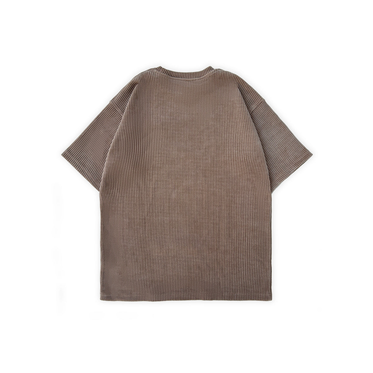 CORDUROY BROWN TSHIRT by GREY AREA
