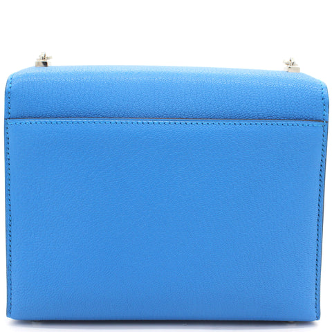 Hermès Mini Verrou Chaine Bag – Blue Chevre Leather - Zeuskicks