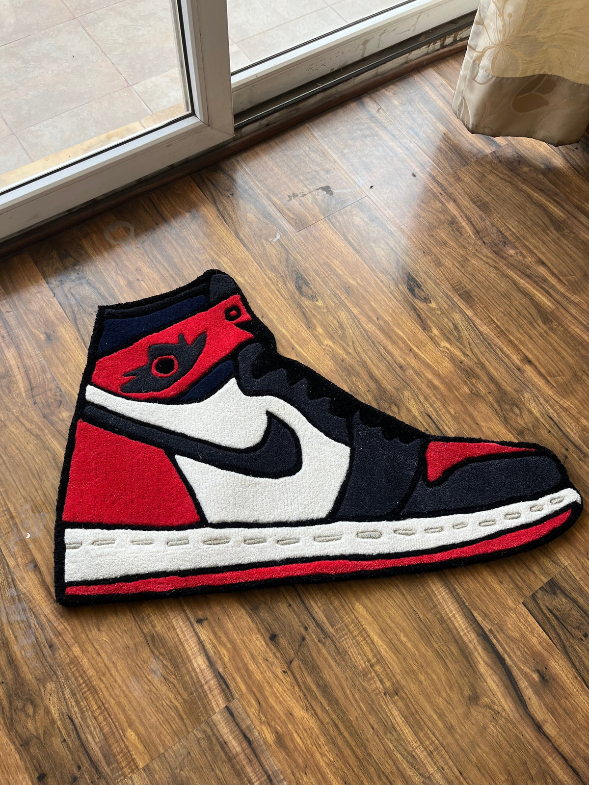 OG custom Red Shoe Hand Tufted Rug by THE DRIP CO. RUGS