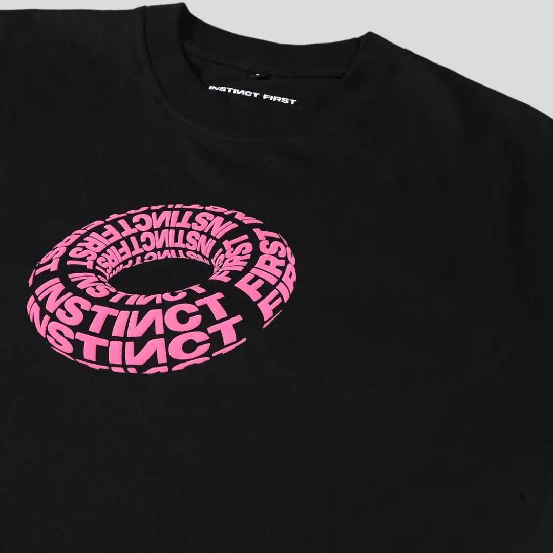 Invision Oversized T-Shirt (Black) by Instinct First