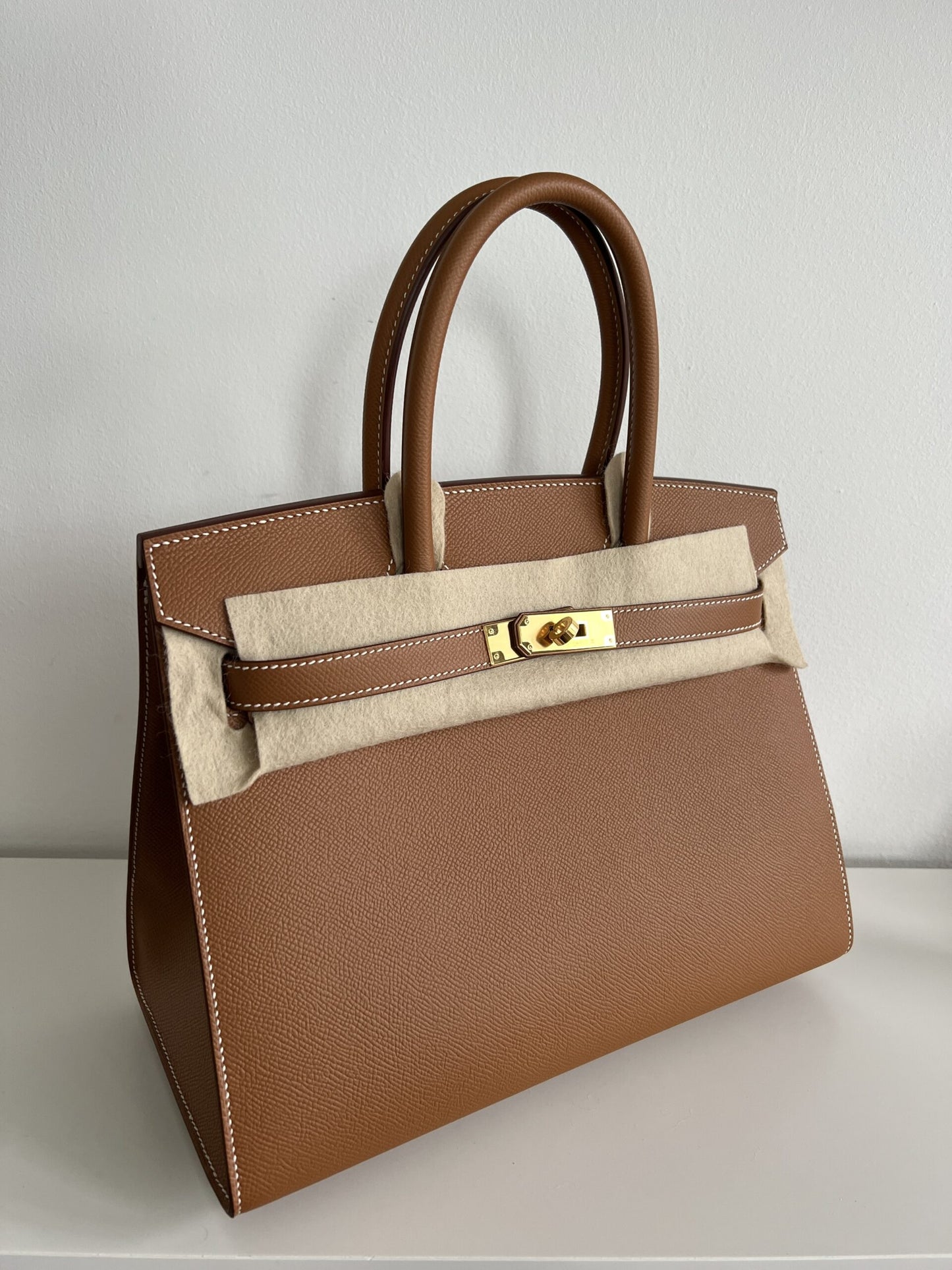 Hermès Birkin 30 – Gold Epsom with Gold Hardware