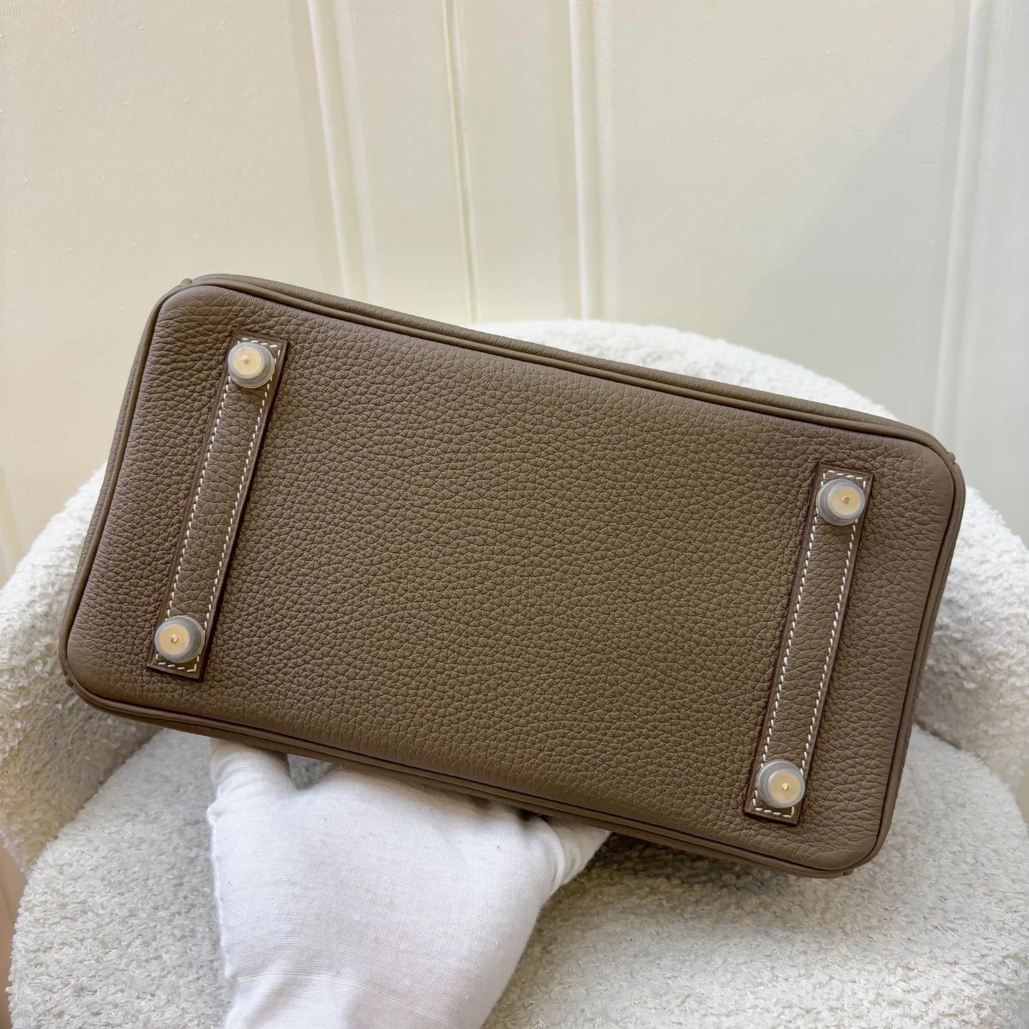 Hermès Birkin 25 – Etoupe Togo Leather with Gold Hardware (GHW)