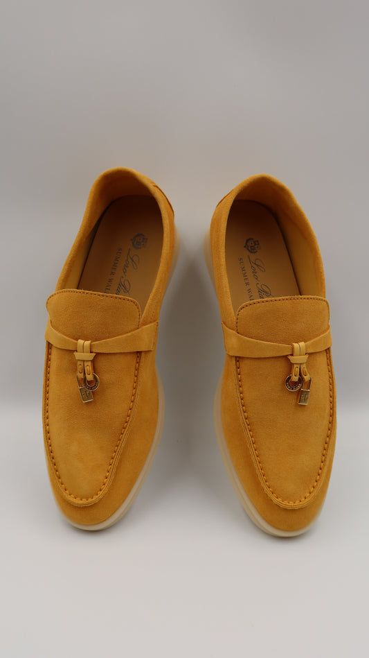 Loro Piana Summer Charms Walk Loafers – Suede Leather Edition