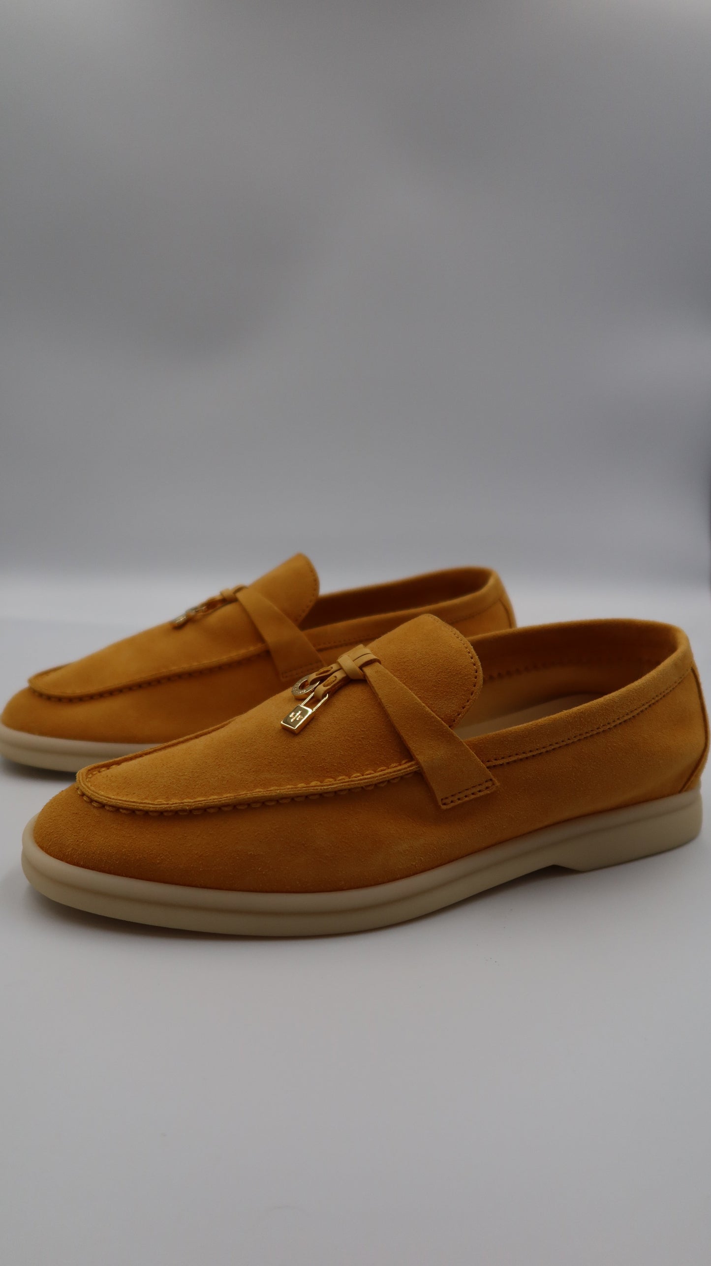 Loro Piana Summer Charms Walk Loafers – Suede Leather Edition