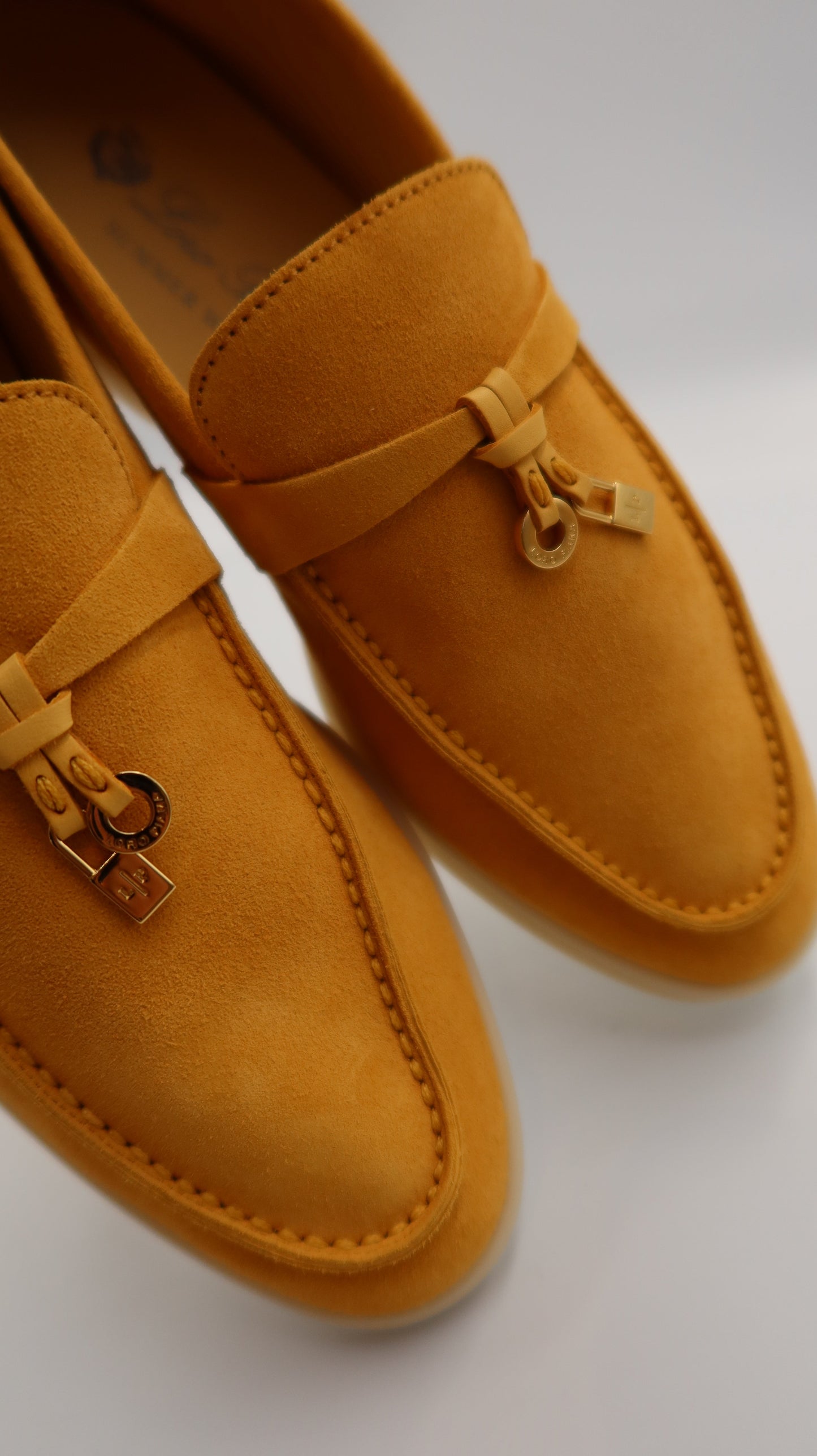 Loro Piana Summer Charms Walk Loafers – Suede Leather Edition