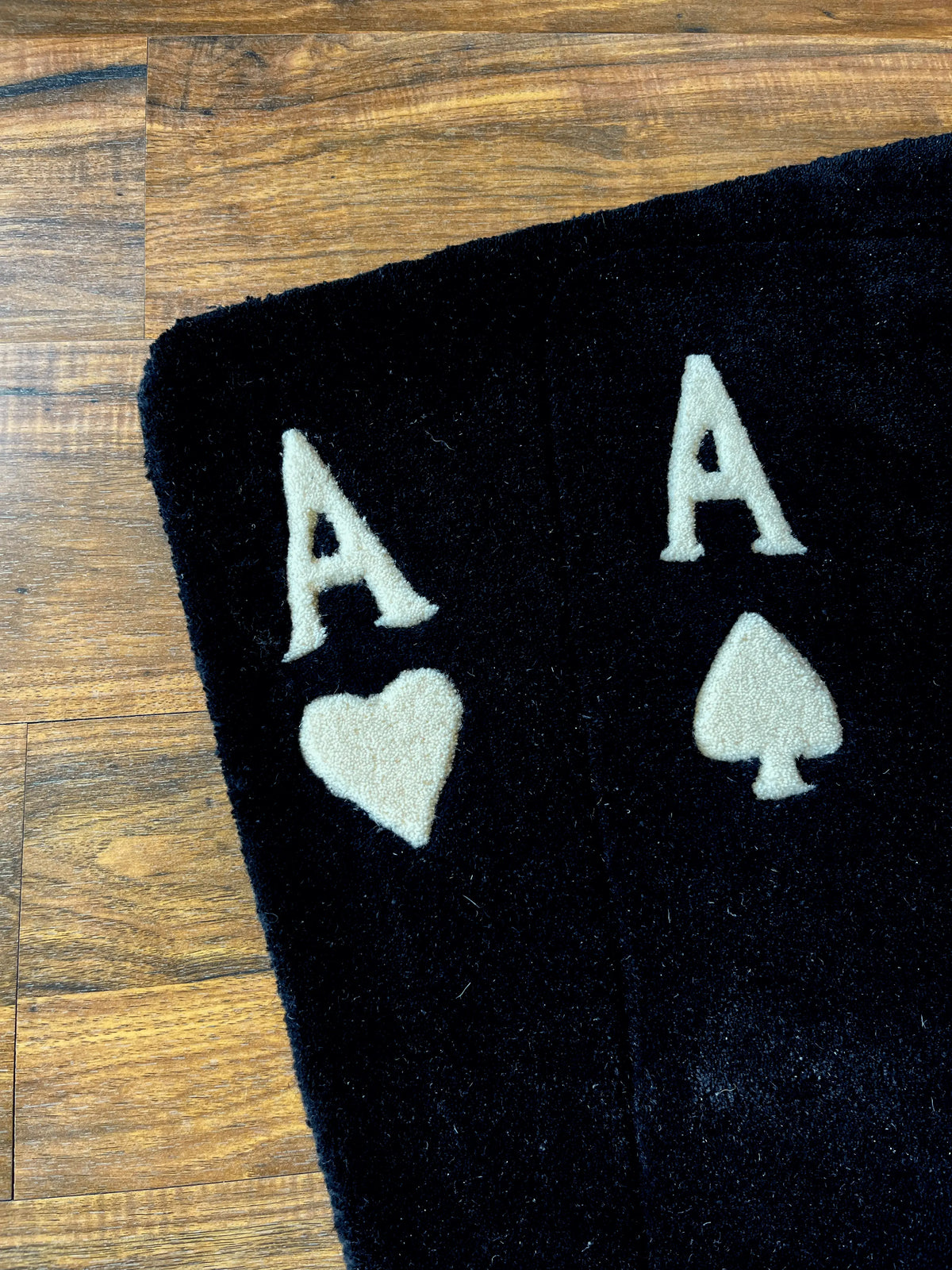 Ace Card Hand Tufted Custom Rug by The Drip Co. by THE DRIP CO. RUGS