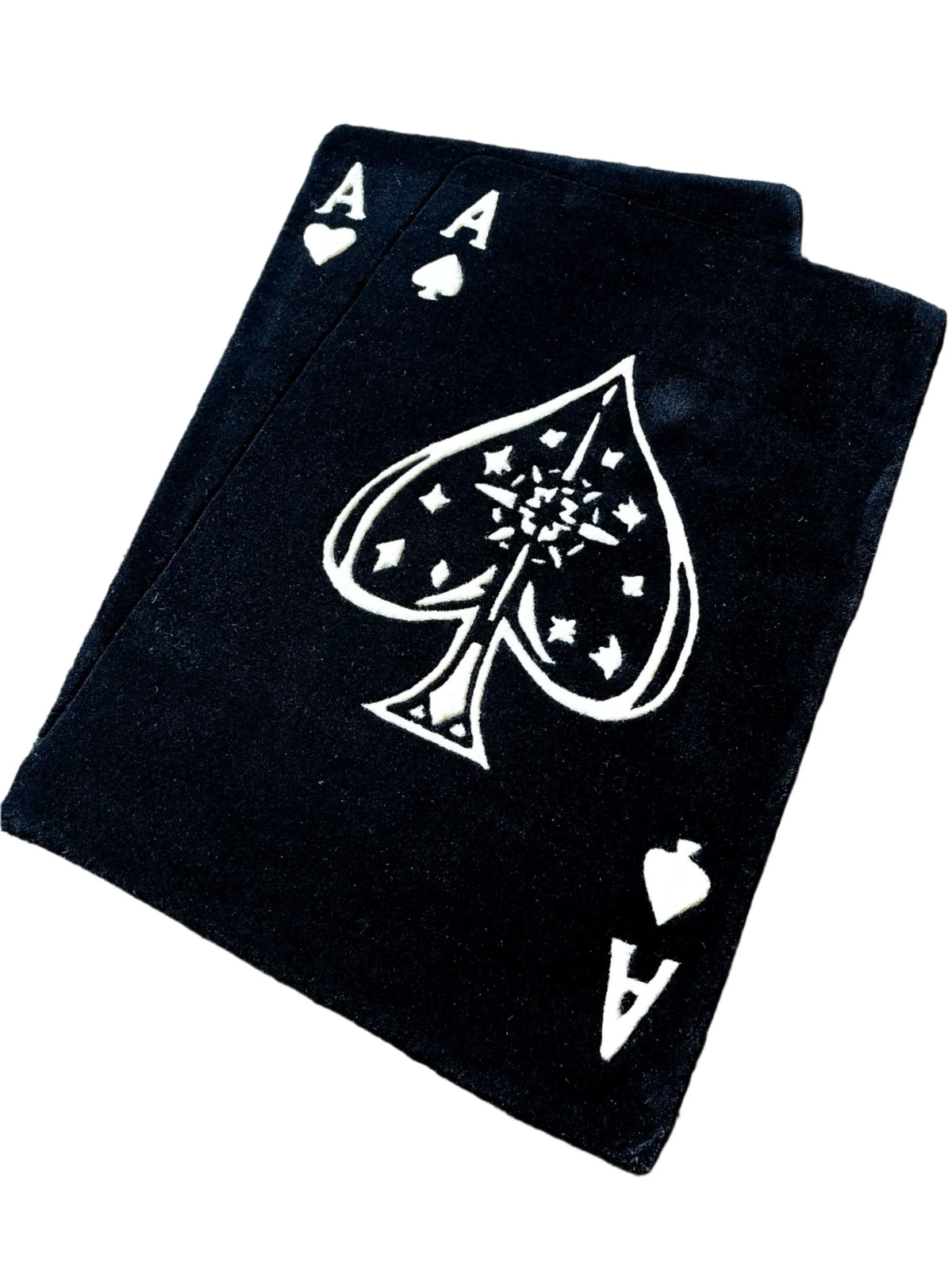 Ace Card Hand Tufted Custom Rug by The Drip Co. by THE DRIP CO. RUGS