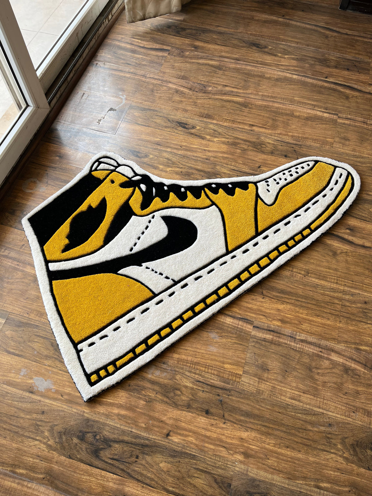 OG custom Red Shoe Hand Tufted Rug by THE DRIP CO. RUGS