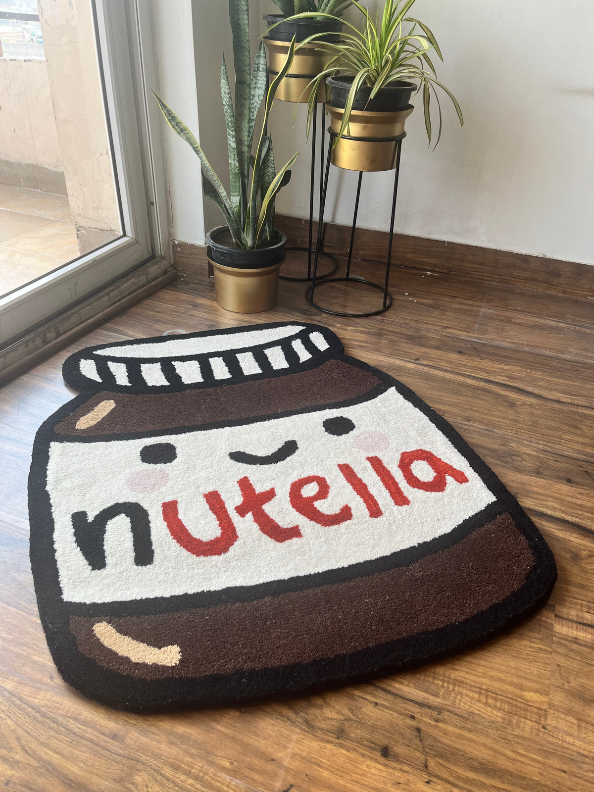Nutella Jar  Custom Rug by THE DRIP CO. RUGS