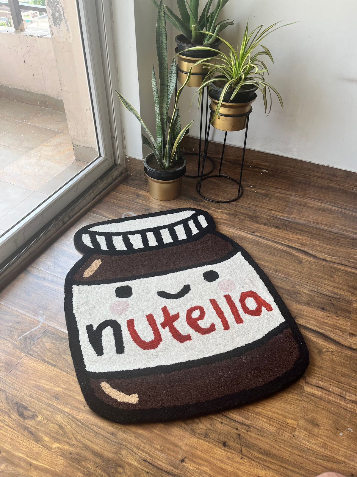 Nutella Jar  Custom Rug by THE DRIP CO. RUGS