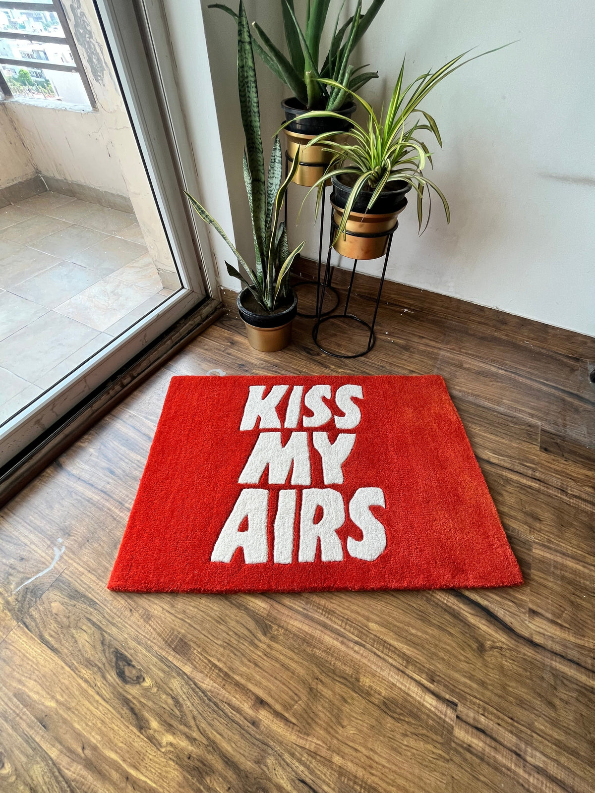Kiss My Airs Custom Rug by THE DRIP CO. RUGS