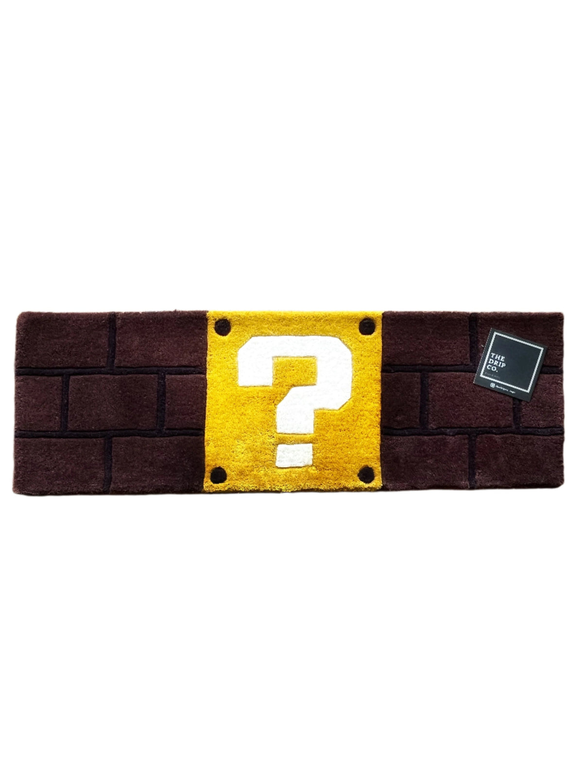 Mario Block  Custom Rug by THE DRIP CO. RUGS