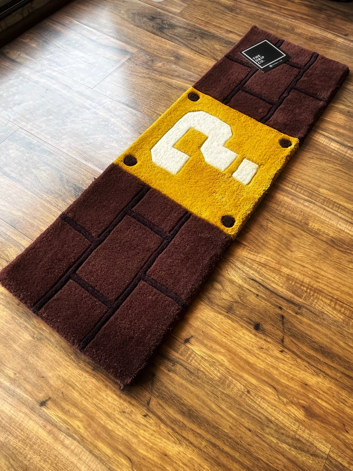 Mario Block  Custom Rug by THE DRIP CO. RUGS