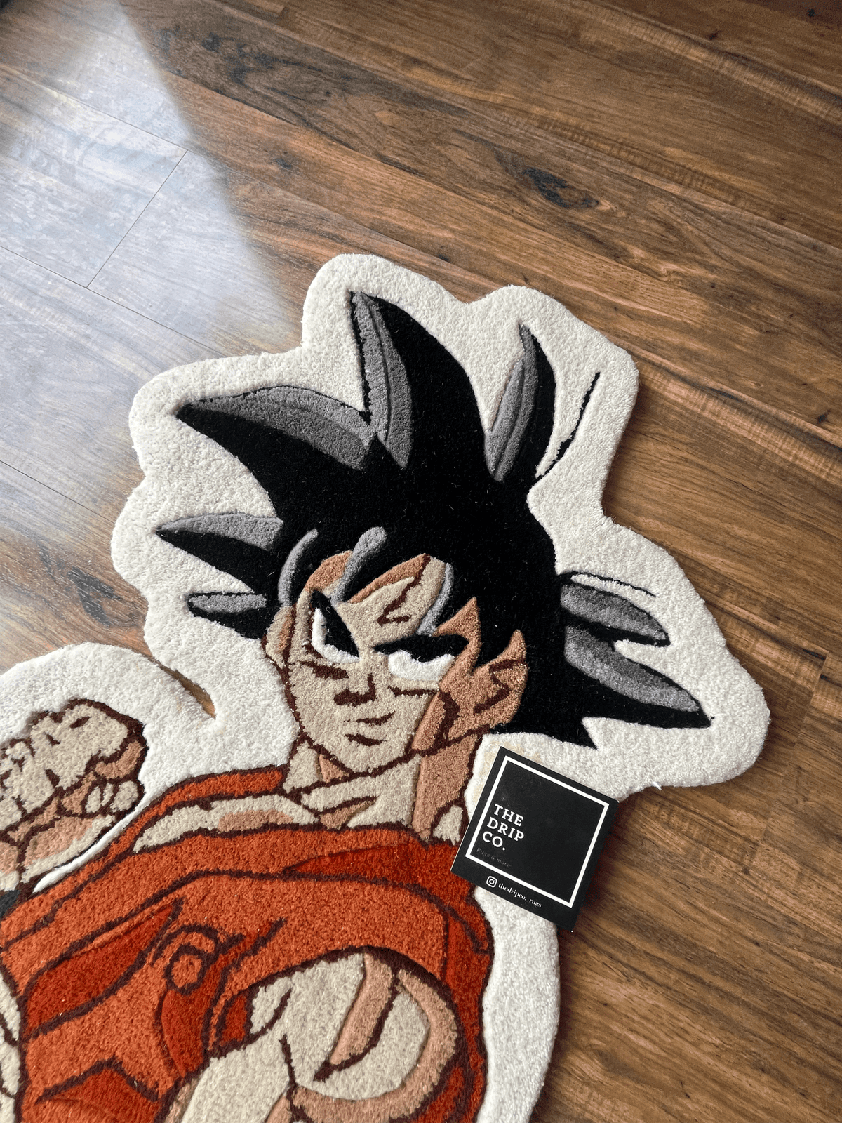 Goku Dragon Bal Z Custom Rug by THE DRIP CO. RUGS