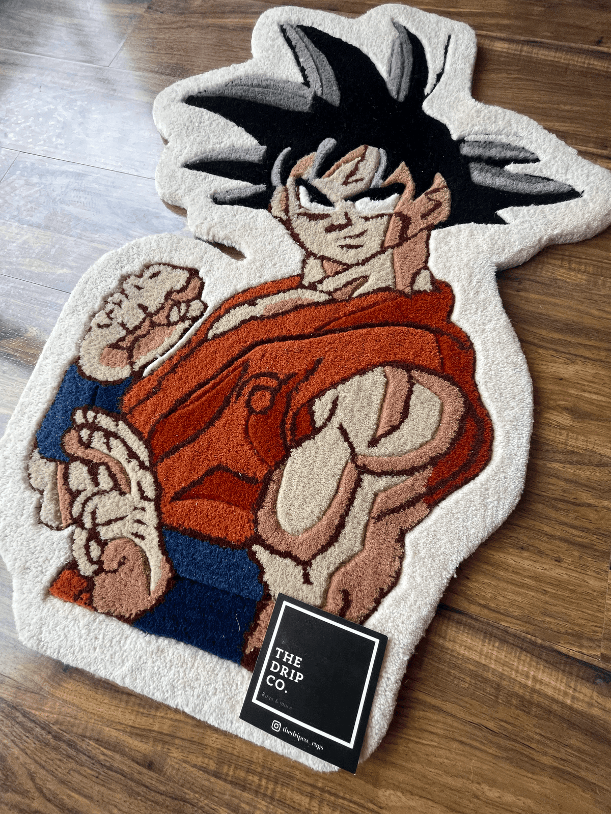 Goku Dragon Bal Z Custom Rug by THE DRIP CO. RUGS