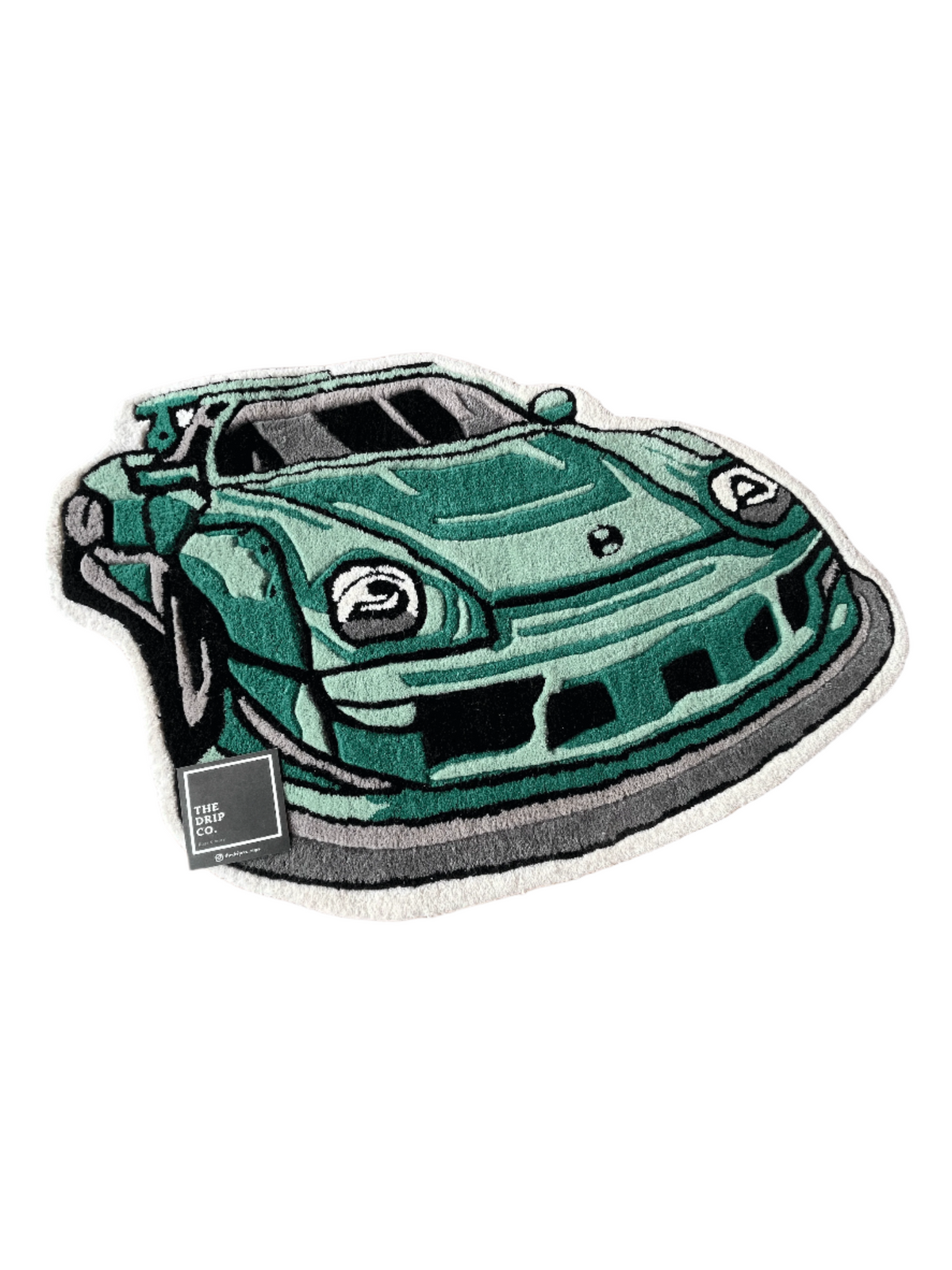 Porsche Car Custom Rug by THE DRIP CO. RUGS
