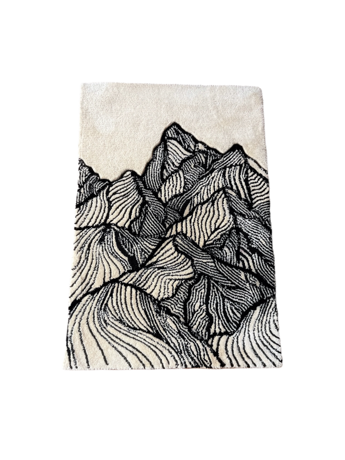 Modern mountain Custom Rug by THE DRIP CO. RUGS