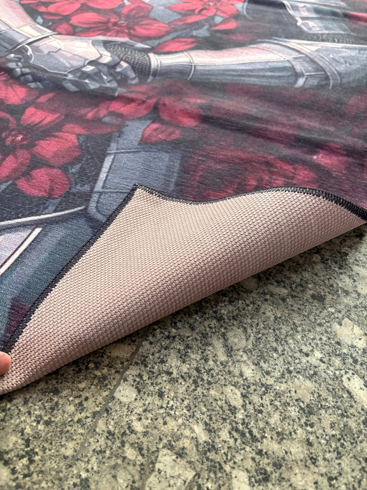 Real Warrior Washable Rug by THE DRIP CO. RUGS