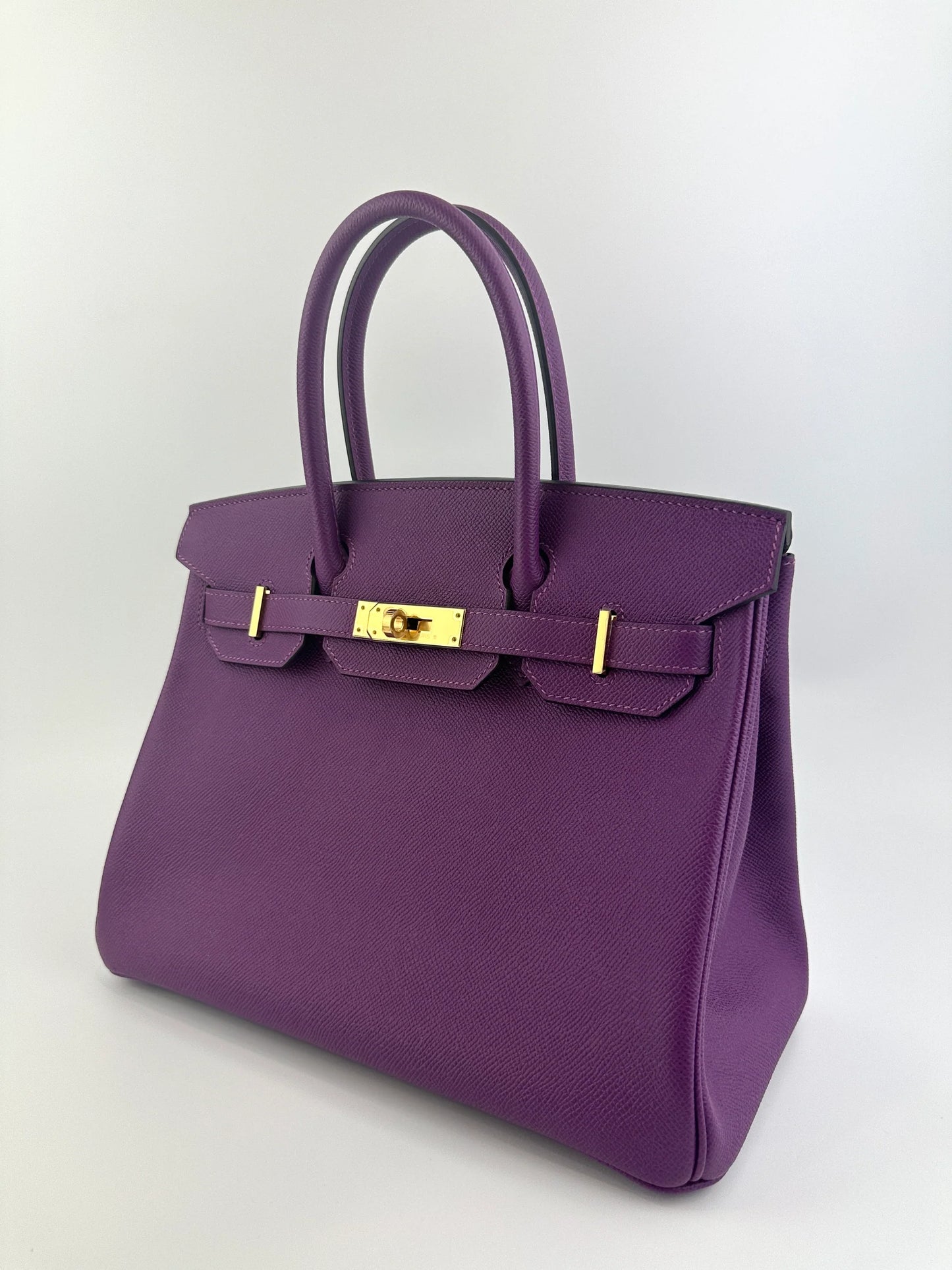 Hermès Birkin 25 in Anemone Epsom Leather with Gold Hardware (GHW)
