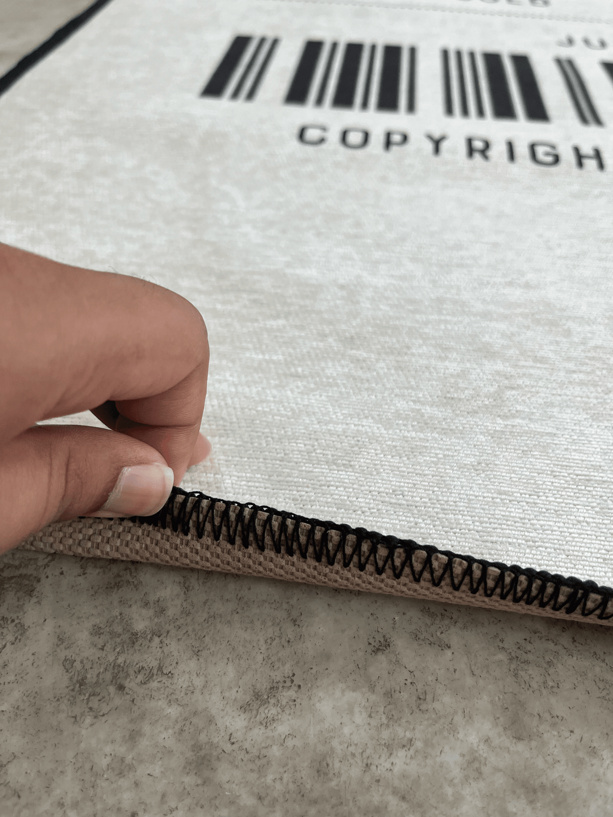 Yeezus Kanye West Receipt Printed Custom Rug by THE DRIP CO. RUGS