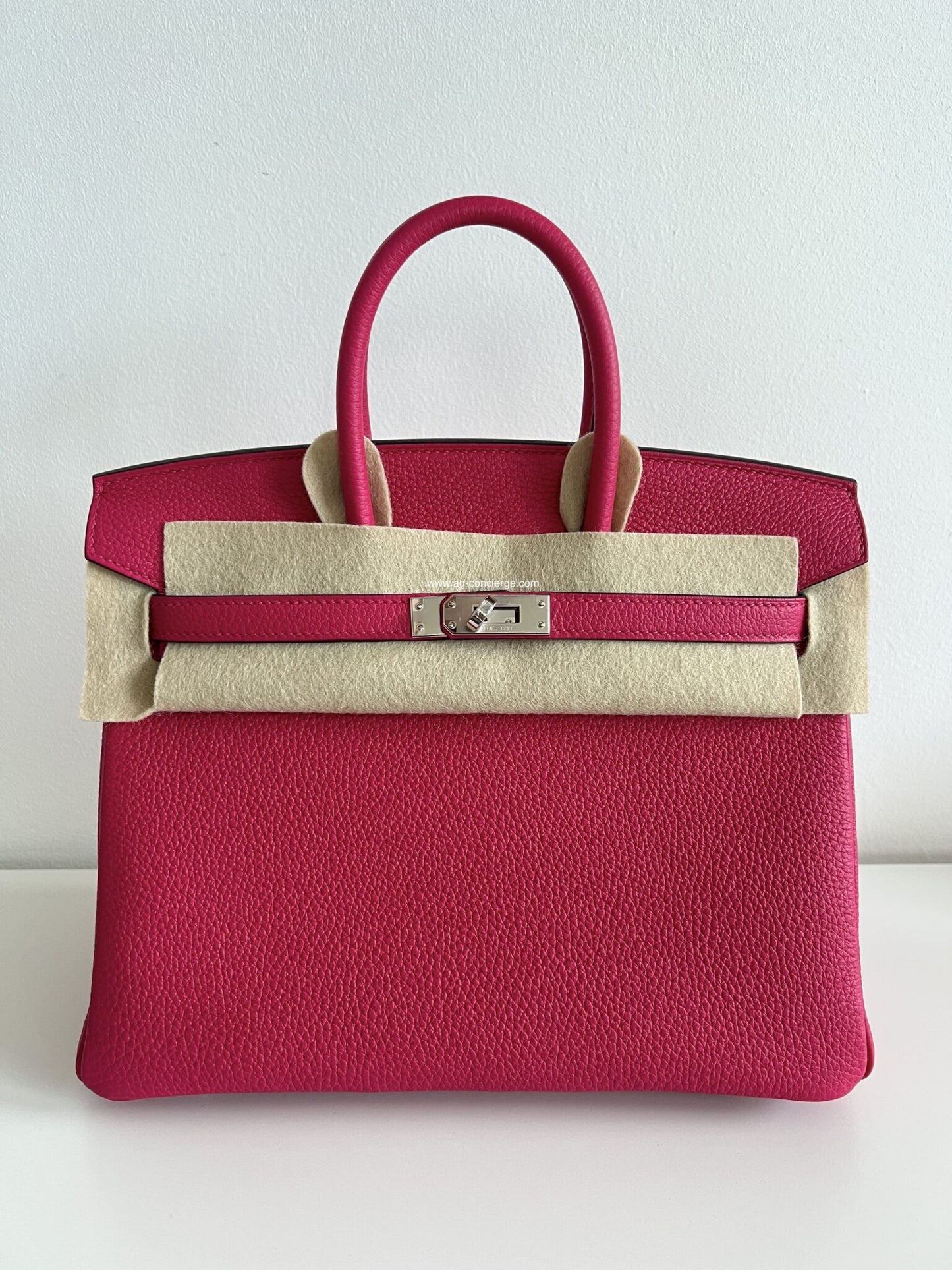 Hermès Birkin 25 – Togo Leather in Rose Mexico with Silver Hardware - Zeuskicks
